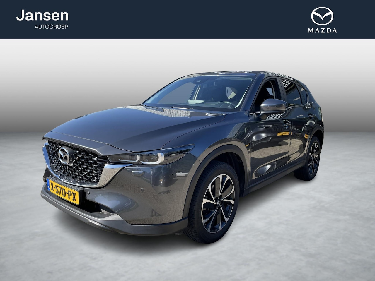Mazda CX-5 - 2.0 e-SkyActiv-G M Hybrid 165 Advantage 2.0 e-SkyActiv-G M Hybrid 165 Advantage , Automaat, Navi, 360 Camera, Clima, Cruise, Apple - AutoWereld.nl