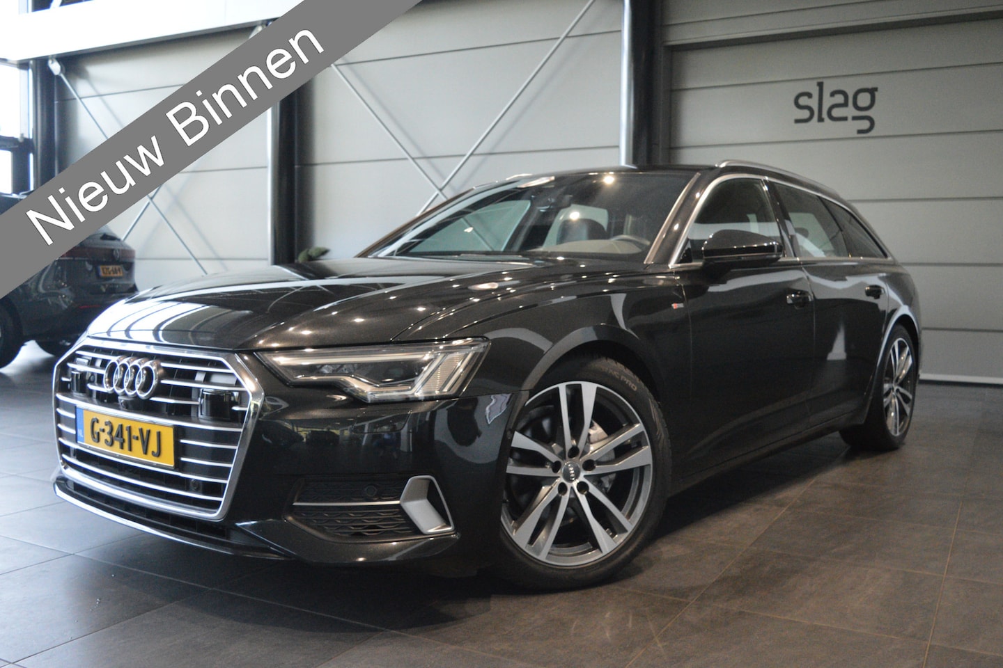 Audi A6 Avant - 40 TDI quattro S-Line navi camera cruise trekhaak 19 inch !! - AutoWereld.nl