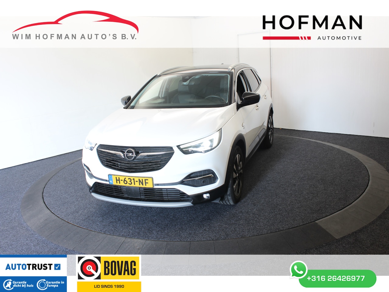 Opel Grandland X - 1.2 Turbo B-Tone Executive Camera Trekh - AutoWereld.nl