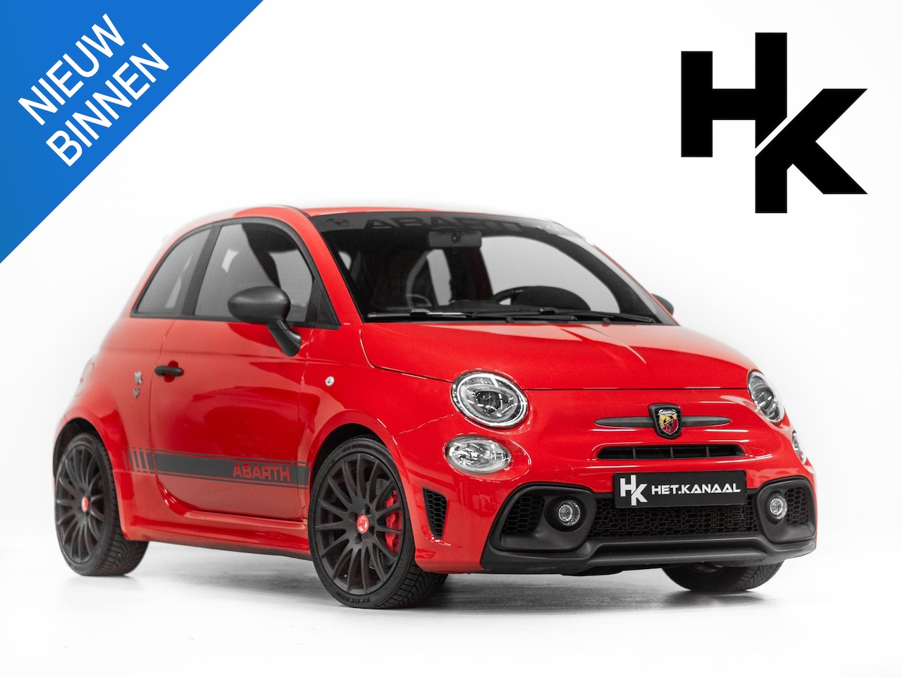 Fiat 500 Abarth - 1.4 T-Jet Competizione 70th Anniversary Carplay Leer - AutoWereld.nl