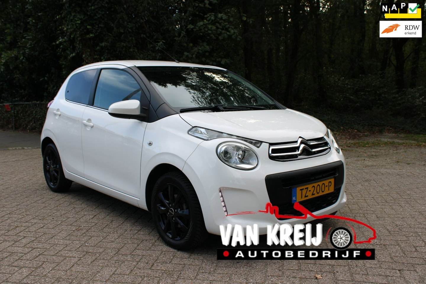 Citroën C1 - 1.0 VTi Feel 1.0 VTi Feel, Airco, Lm, Cv, Nap, icncl.Brt+ 6mnd Garantie - AutoWereld.nl