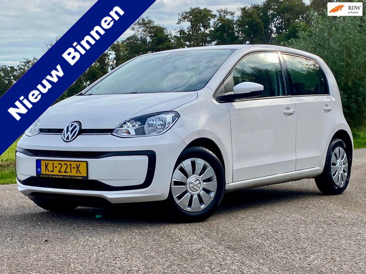 Volkswagen Up! - 1.0 BMT move up! 5DRS Airco Nap Goed Onderhouden - AutoWereld.nl
