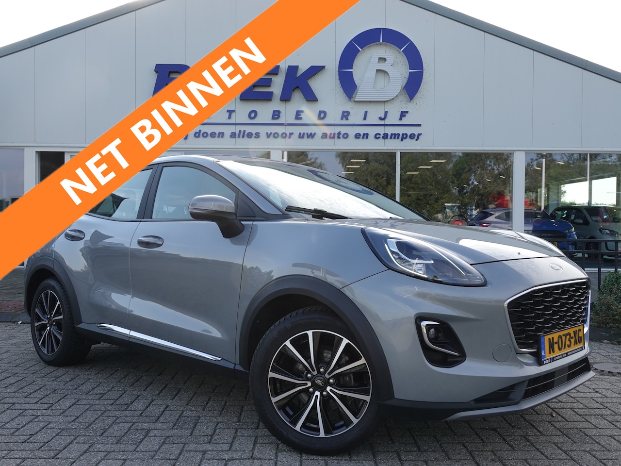 Ford Puma - 1.0 EcoBoost 125PK Hybrid Titanium NAVI | LMV | AIRCO | CRUISE | PDC - AutoWereld.nl