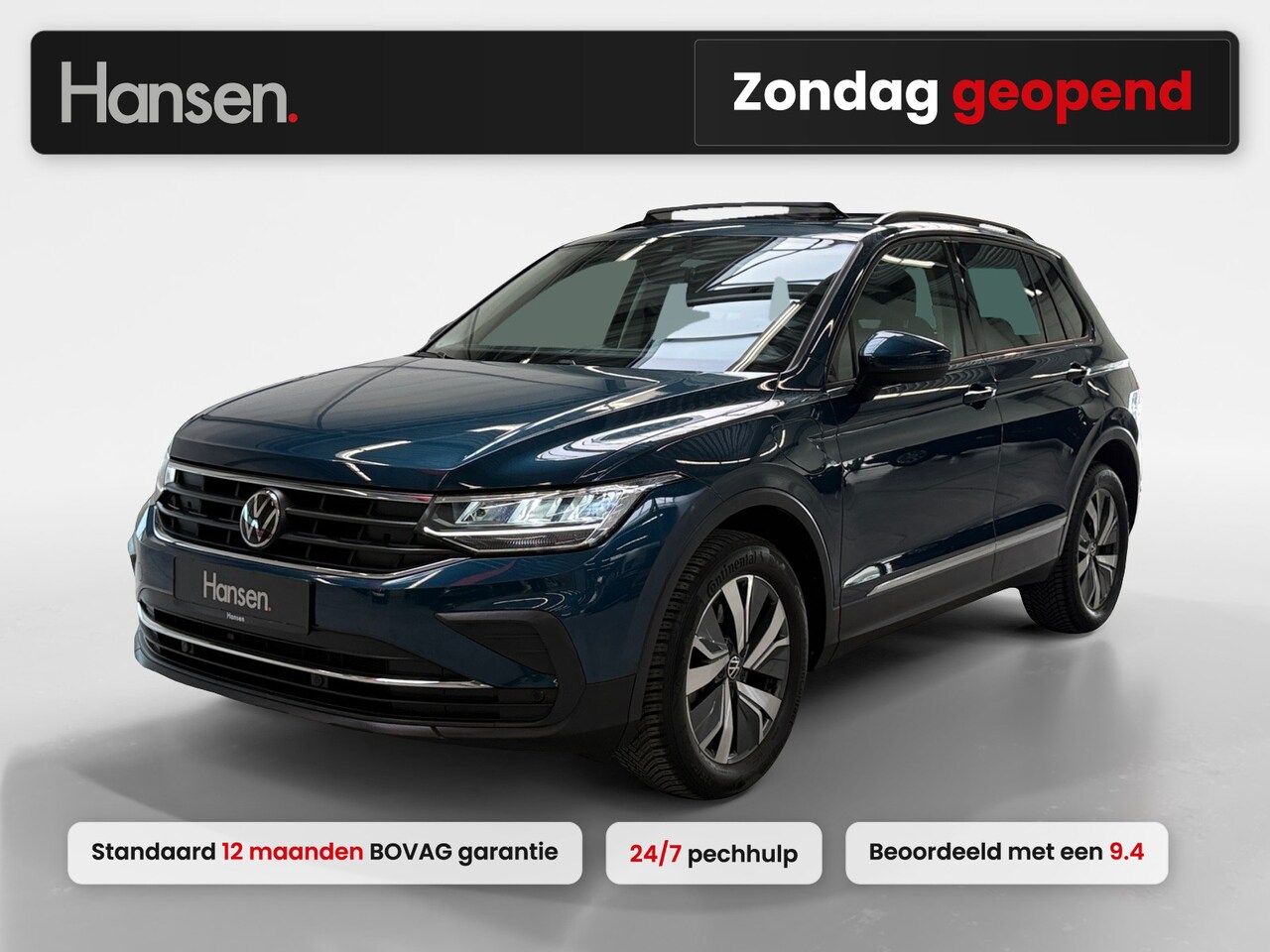 Volkswagen Tiguan - 1.4 TSI eHybrid Life I Panoramadak I Stoel- en Stuurverwarming I Massage I Elek. Achterkle - AutoWereld.nl