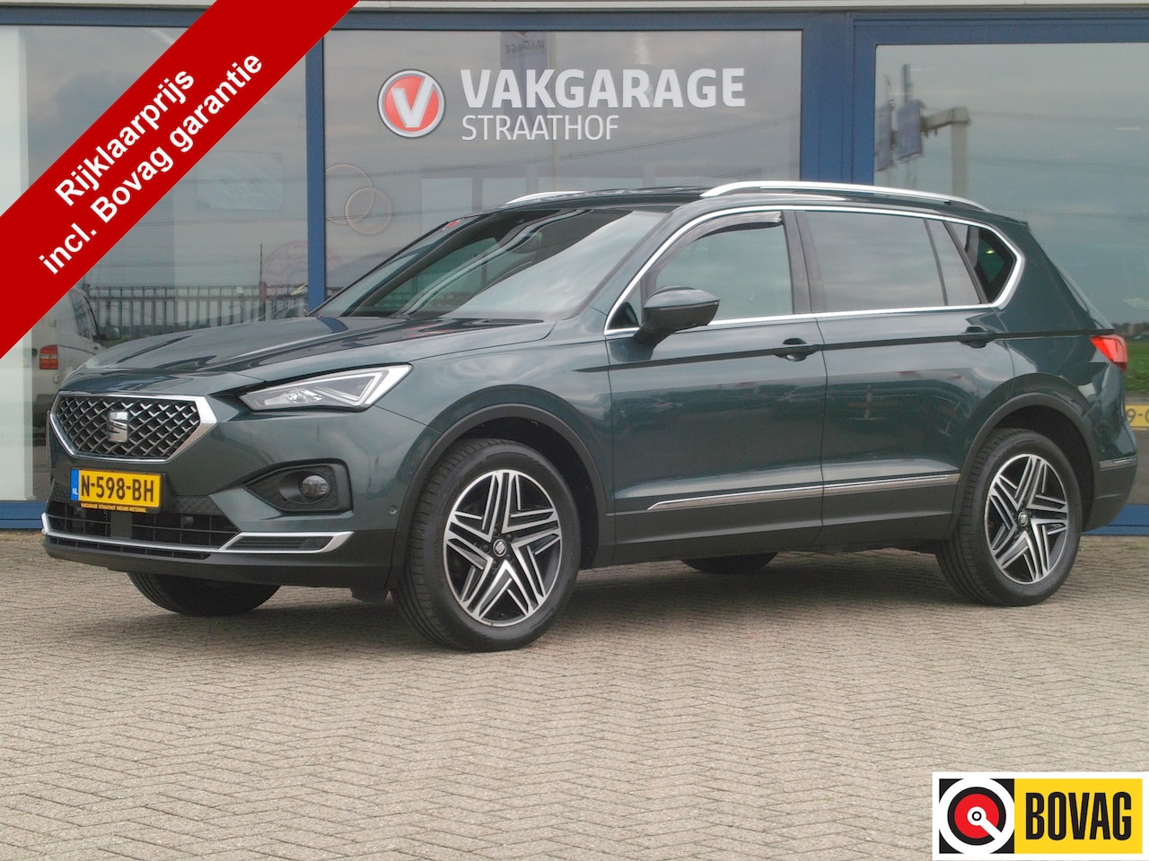 SEAT Tarraco - 1.5 TSI Xcellence 1.5 TSI Xcellence, Elektr. Trekhaak / Automaat / Carplay + Android Auto / Camera + Sensore - AutoWereld.nl