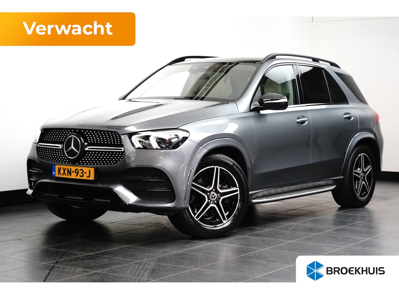 Mercedes-Benz GLE-Klasse - 350 e 4MATIC Premium AMG-Line | Adapt. Cruise | Schuifdak | Softclose | Stoelverwarming | - AutoWereld.nl