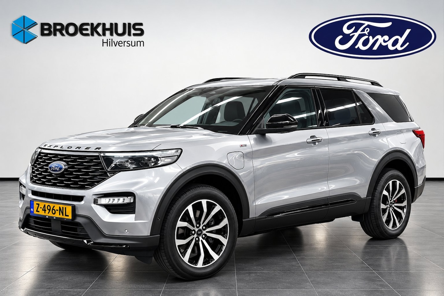 Ford Explorer - 3.0 V6 EcoBoost 457pk PHEV ST-Line | Afn. Trekhaak | SCM Alarm klasse 3 | SOH 100% | Verwa - AutoWereld.nl