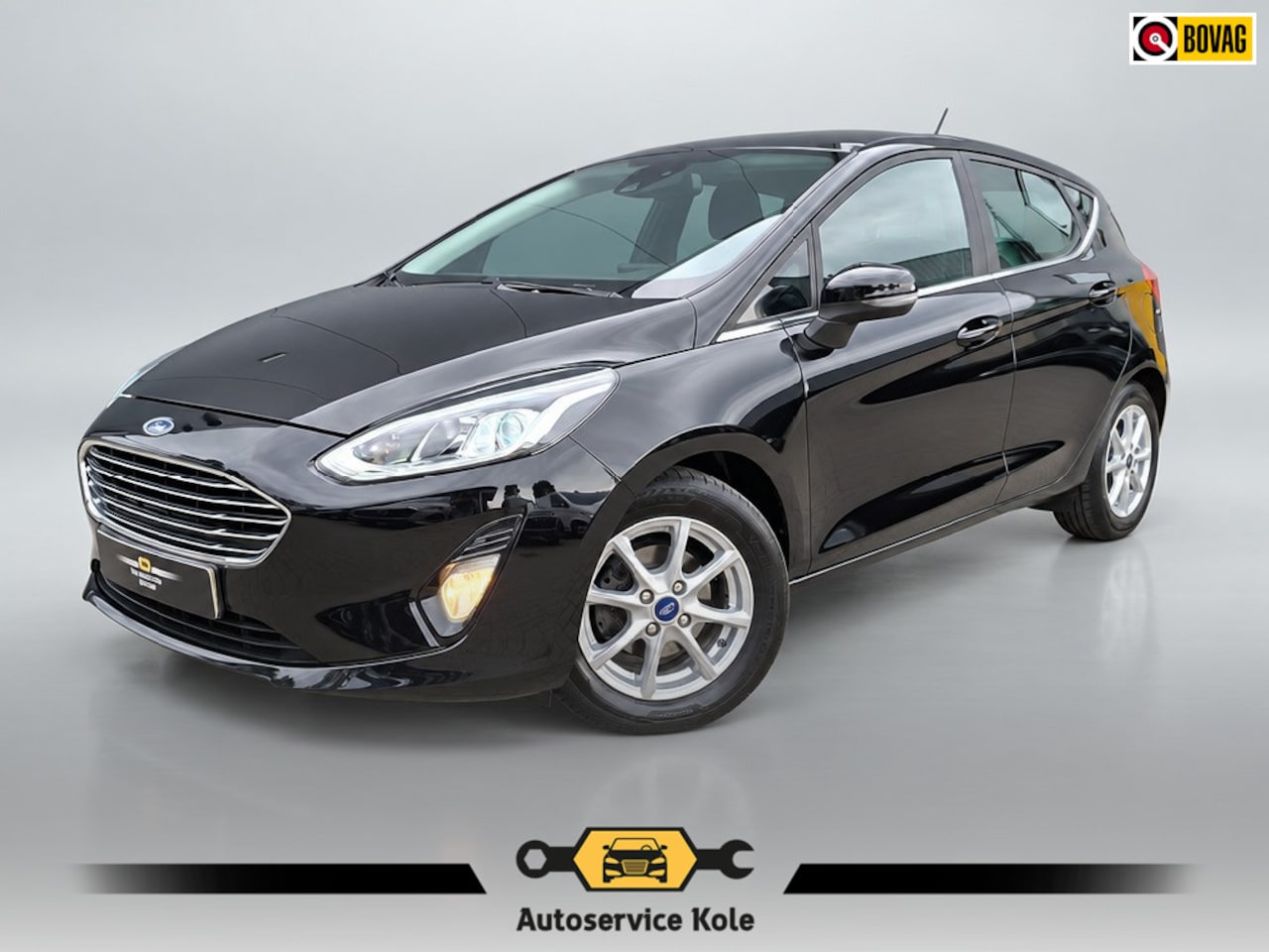 Ford Fiesta - 1.0 EcoBoost Hybrid Titanium * Navigatiesysteem * LM Velgen * Climate Control * - AutoWereld.nl