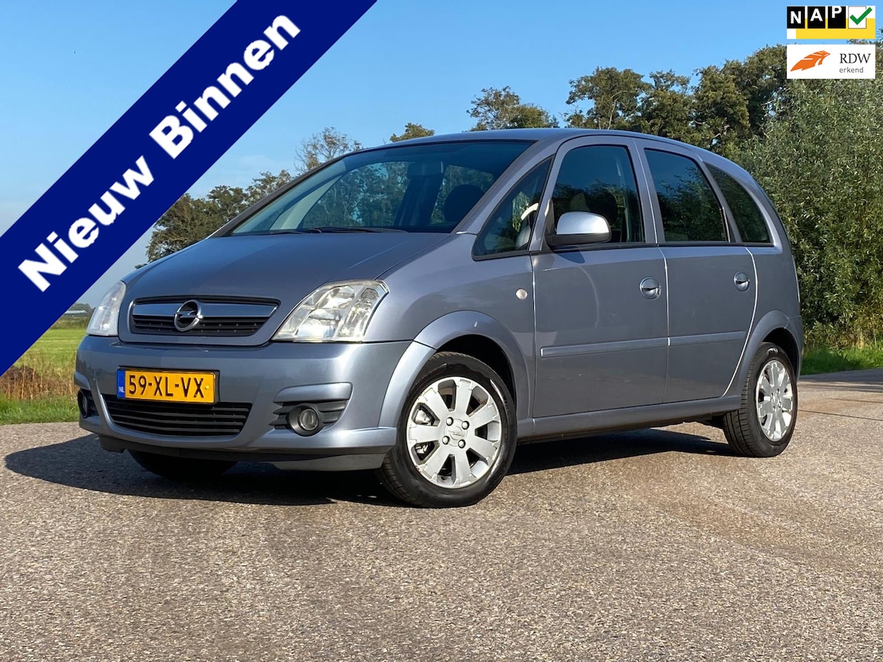 Opel Meriva - 1.6-16V Temptation MPV Airco 105PK Goed Onderhouden - AutoWereld.nl