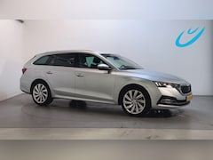 Skoda Octavia Combi - 1.0 e-TSI DSG Business Edition Plus Leder-Alcantara Sfeerverlichting Navigatie Parkeersens