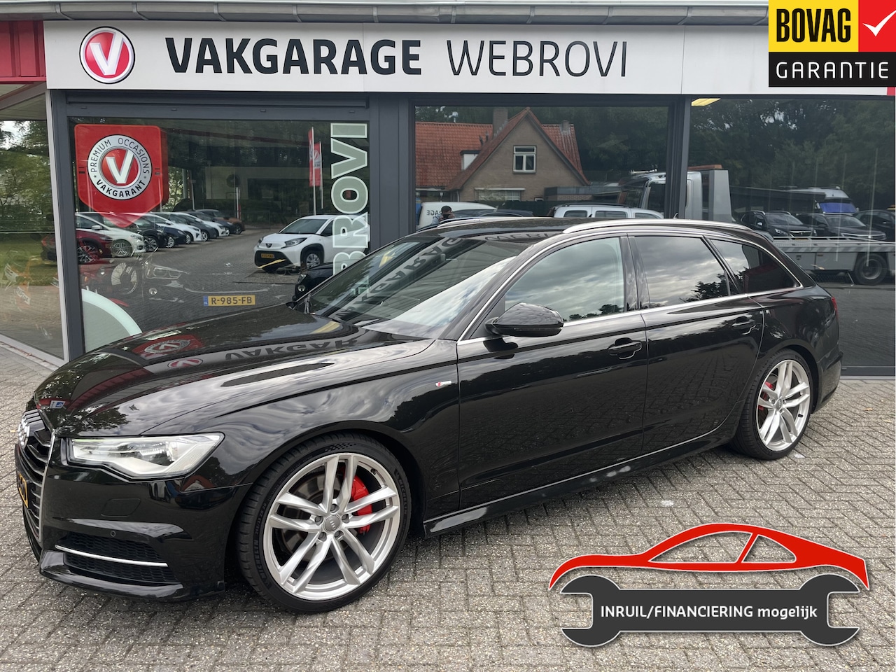 Audi A6 Avant - 2.0 TFSI Sport Edition Havannaschwarz Metallic - AutoWereld.nl