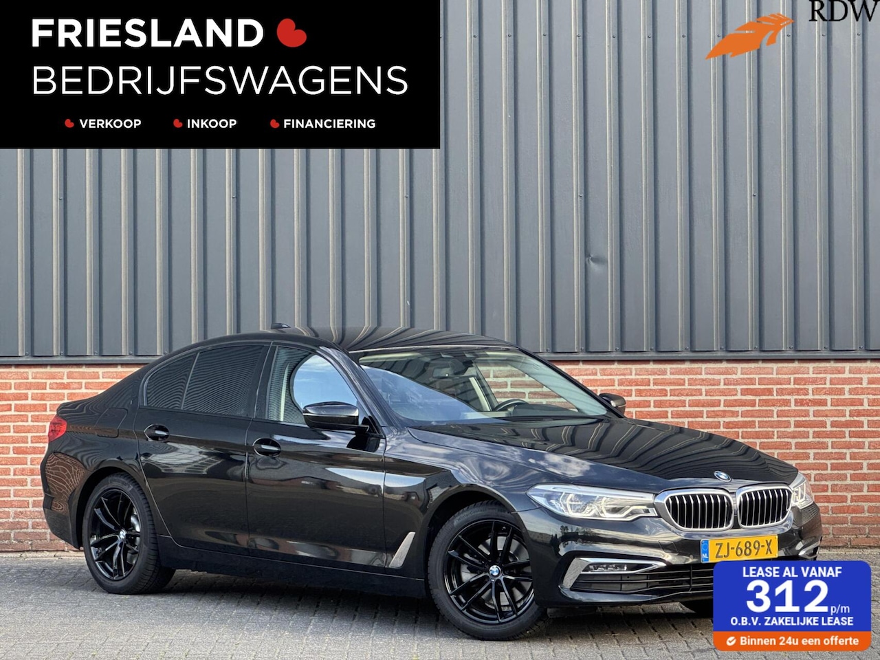 BMW 5-serie - 520i High Executive Edition Virtualcockpit/Leer/LED/Camera/Stoelverwarming/Trekhaak - AutoWereld.nl