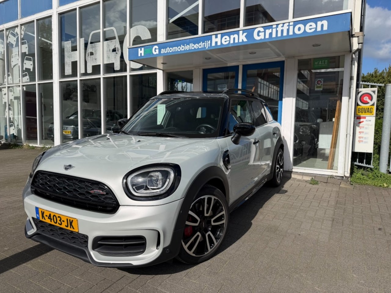 MINI Countryman - 2.0 John Cooper Works ALL4 Chili I Panoramadak I Leer I HUD - AutoWereld.nl
