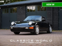 Porsche 911 Cabrio - 964 911 Carrera 2 Cabriolet – Black – Manual