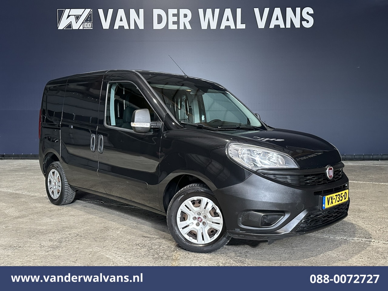 Fiat Doblò Cargo - 1.3 MJ 75pk L1H1 Airco | Zijdeur Bluetooth telefoonvoorbereiding - AutoWereld.nl
