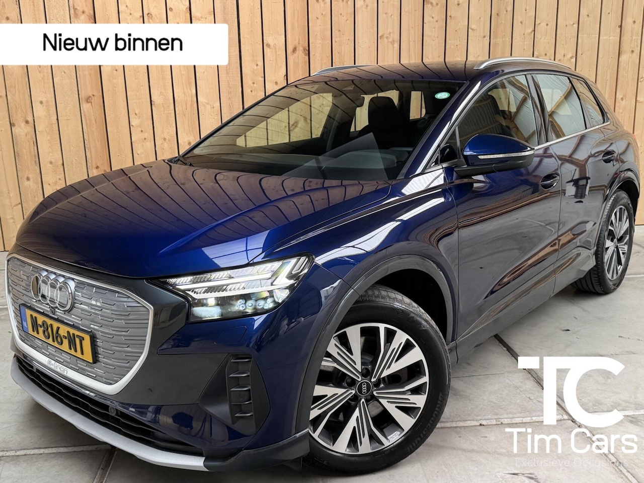 Audi Q4 e-tron - 40 Launch edition Advanced Plus 77 kWh SoH 95,39% | Achteruitrijcamera | Adaptieve cruise - AutoWereld.nl