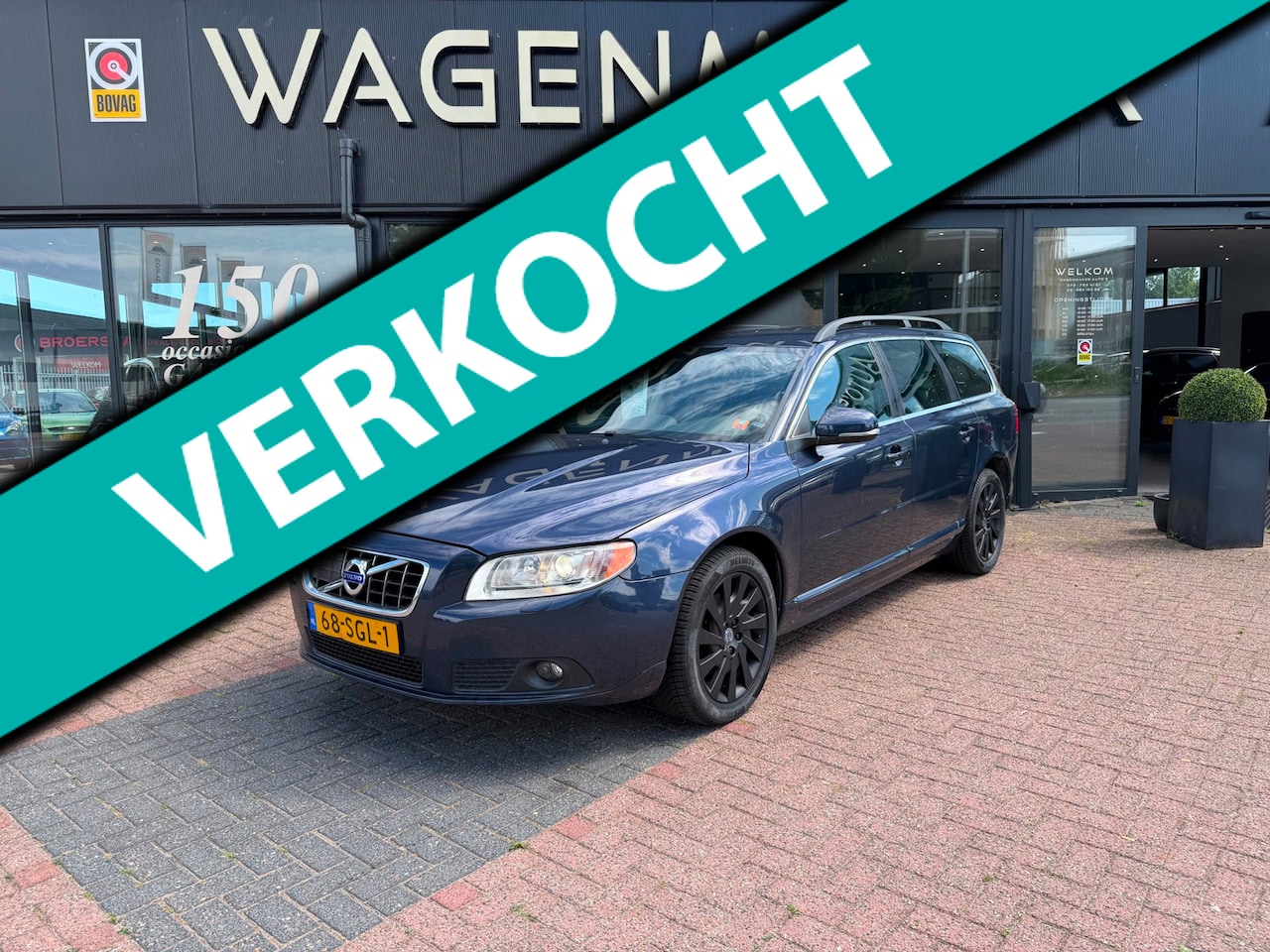 Volvo V70 - 1.6 T4 Limited Edition AUT|NAVI|Leder|HAAK|Goed OH - AutoWereld.nl