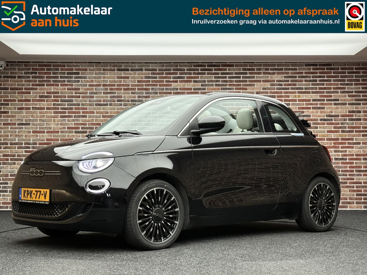 Fiat 500 C - RED 42 kWh RED 42 kWh - AutoWereld.nl