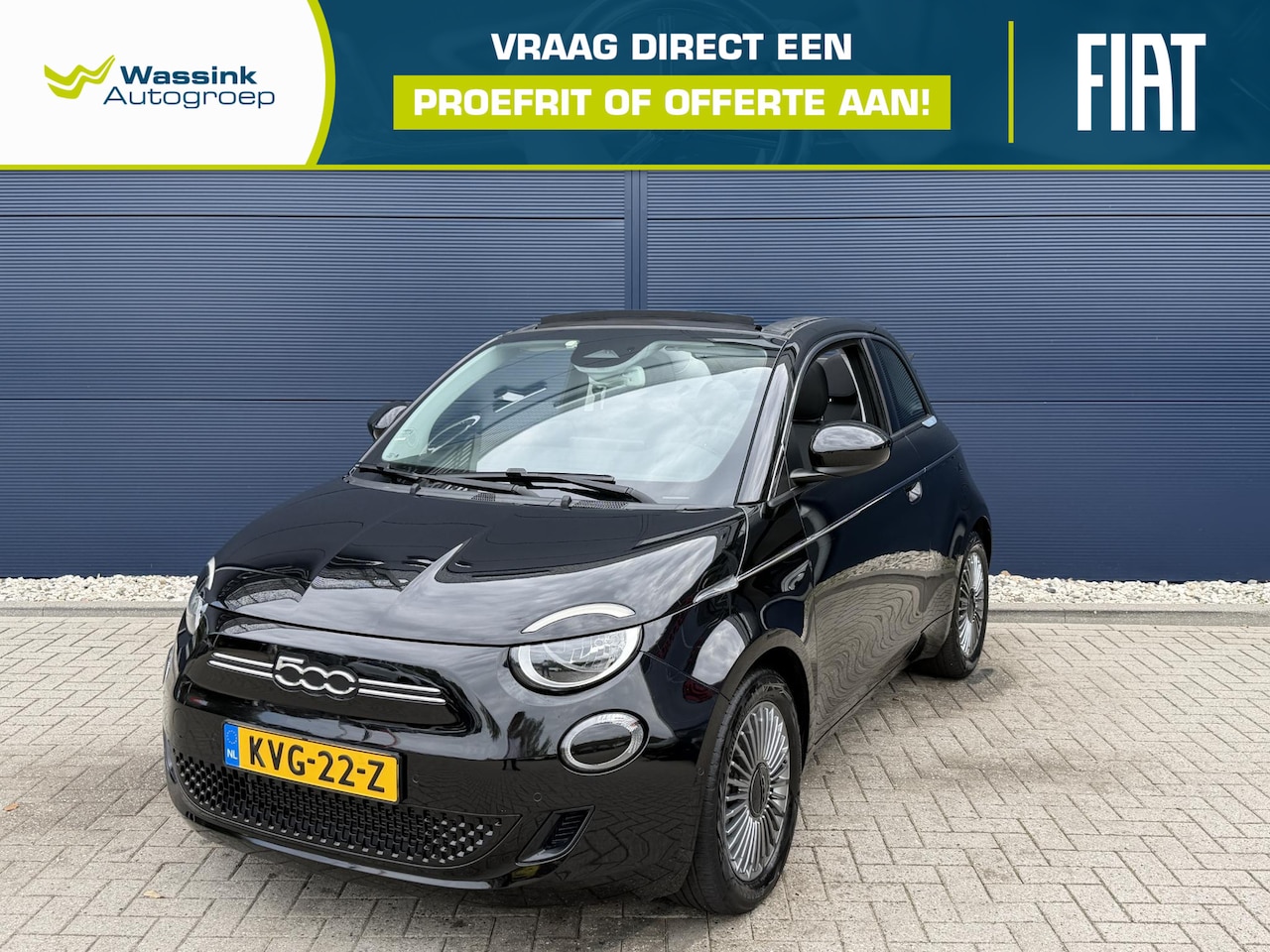 Fiat 500 C - La Prima 42 kWh SOH 95,8% | Navigatie | Apple Carplay/Android Auto | Lage Km stand! - AutoWereld.nl