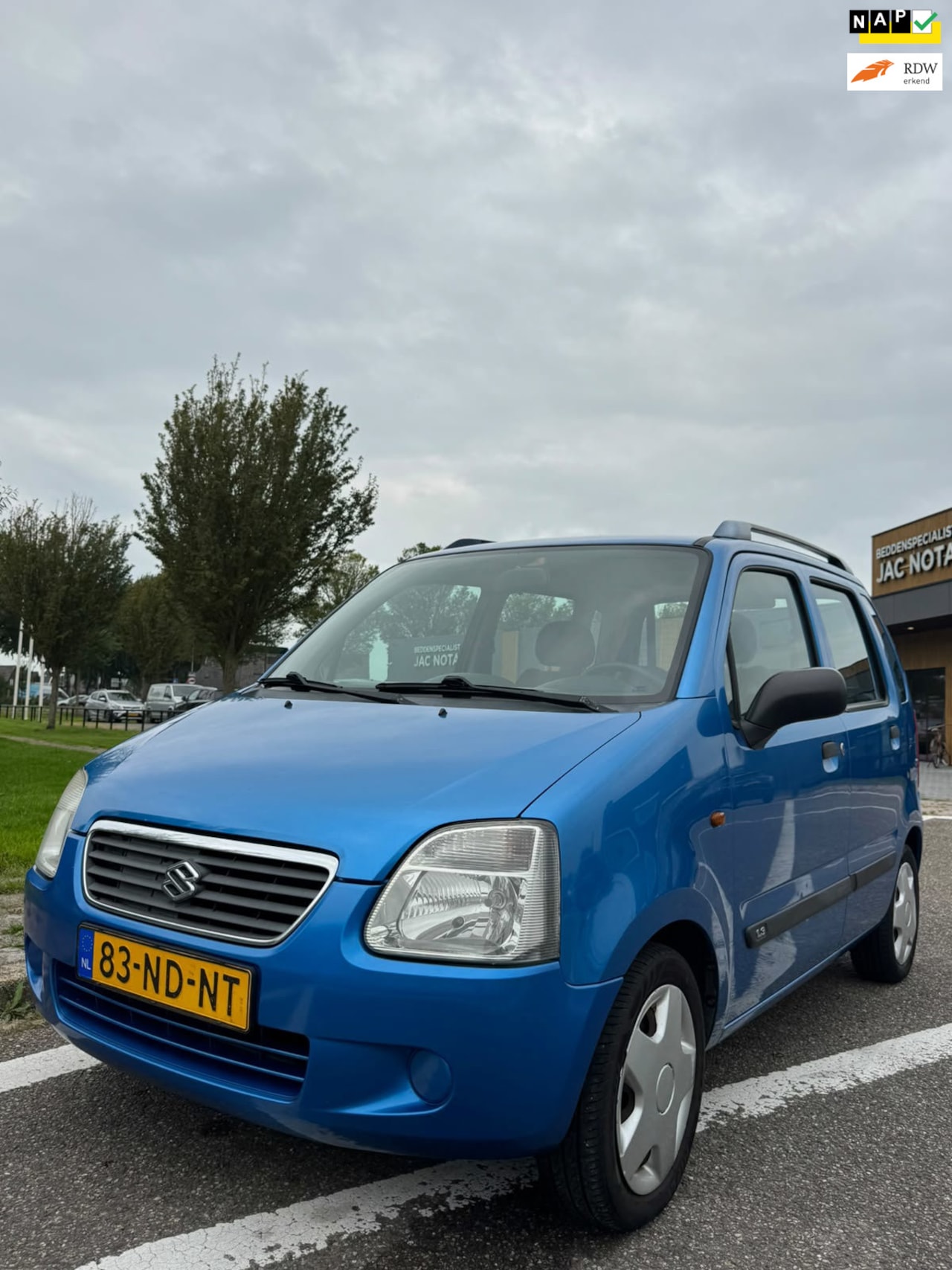 Suzuki Wagon R+ - 1.3 GLS Stuurbekrachtiging Electric pakket Getint glas EBD Dakrails Dealeronderhoud APK 06 - AutoWereld.nl