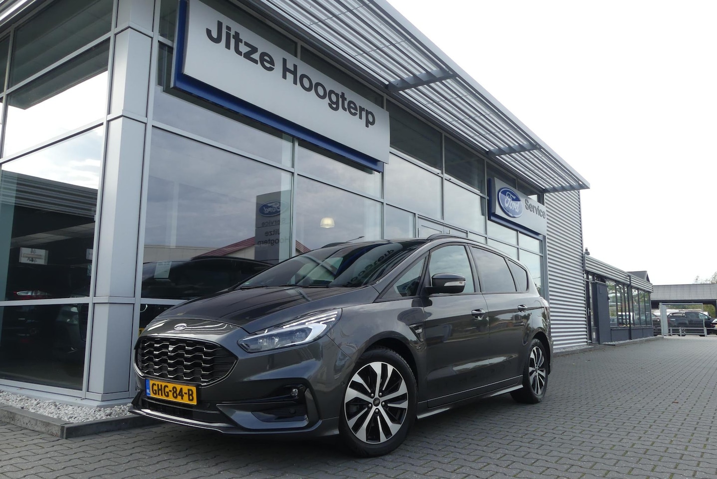 Ford S-Max - 2.5 FHEV ST-Line AFN. TREKHAAK, MEMORY, WINTER PACK, ADAPT. CRUISE, CLIMA, NAVI, CAMERA V& - AutoWereld.nl