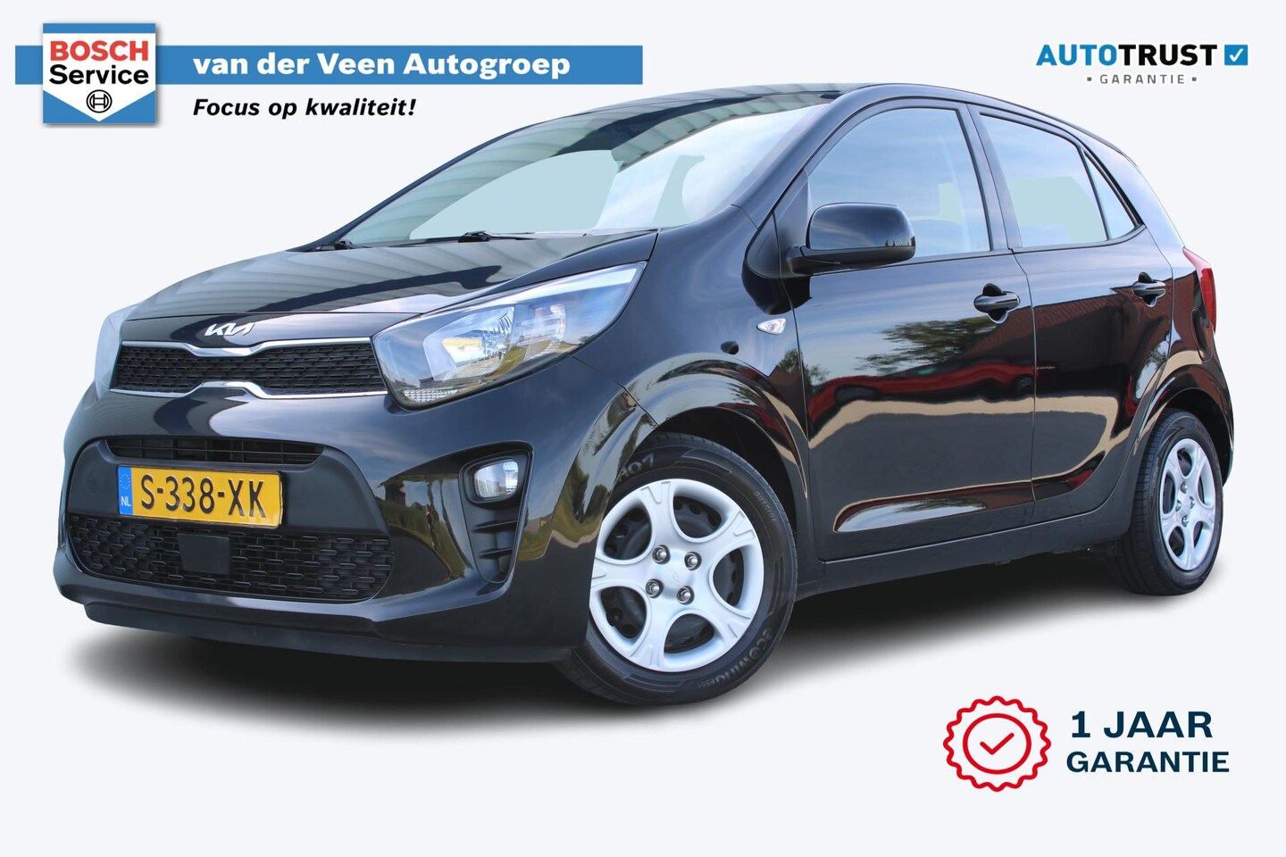 Kia Picanto - 1.0 DPi ComfortLine | Incl. 12 maanden garantie | Cruise control | Airco | Bluetooth | DAB - AutoWereld.nl