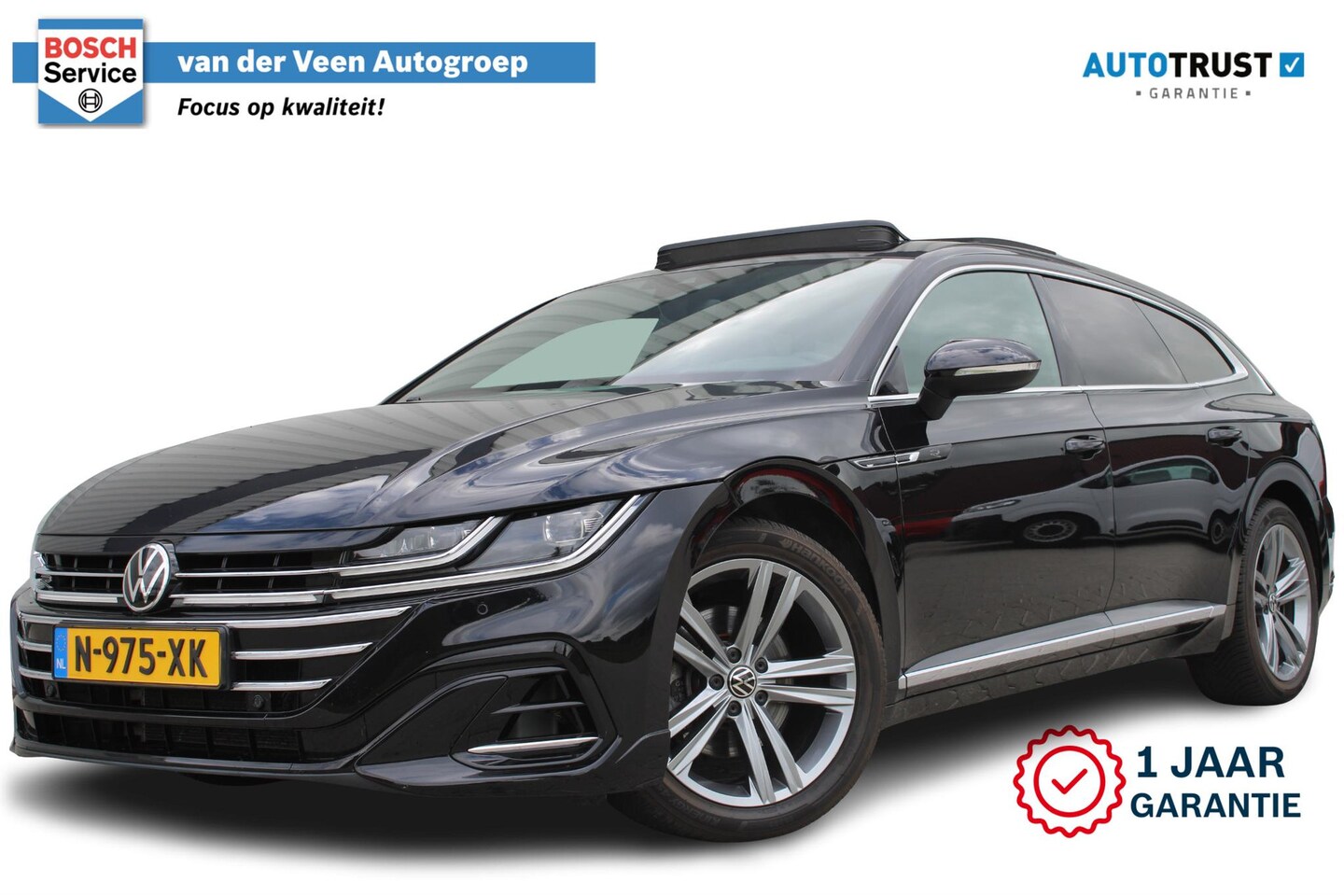 Volkswagen Arteon Shooting Brake - 2.0 TSI R-Line Business+ | Incl. 12 maanden garantie | Adaptieve cruise control | Schuif/k - AutoWereld.nl