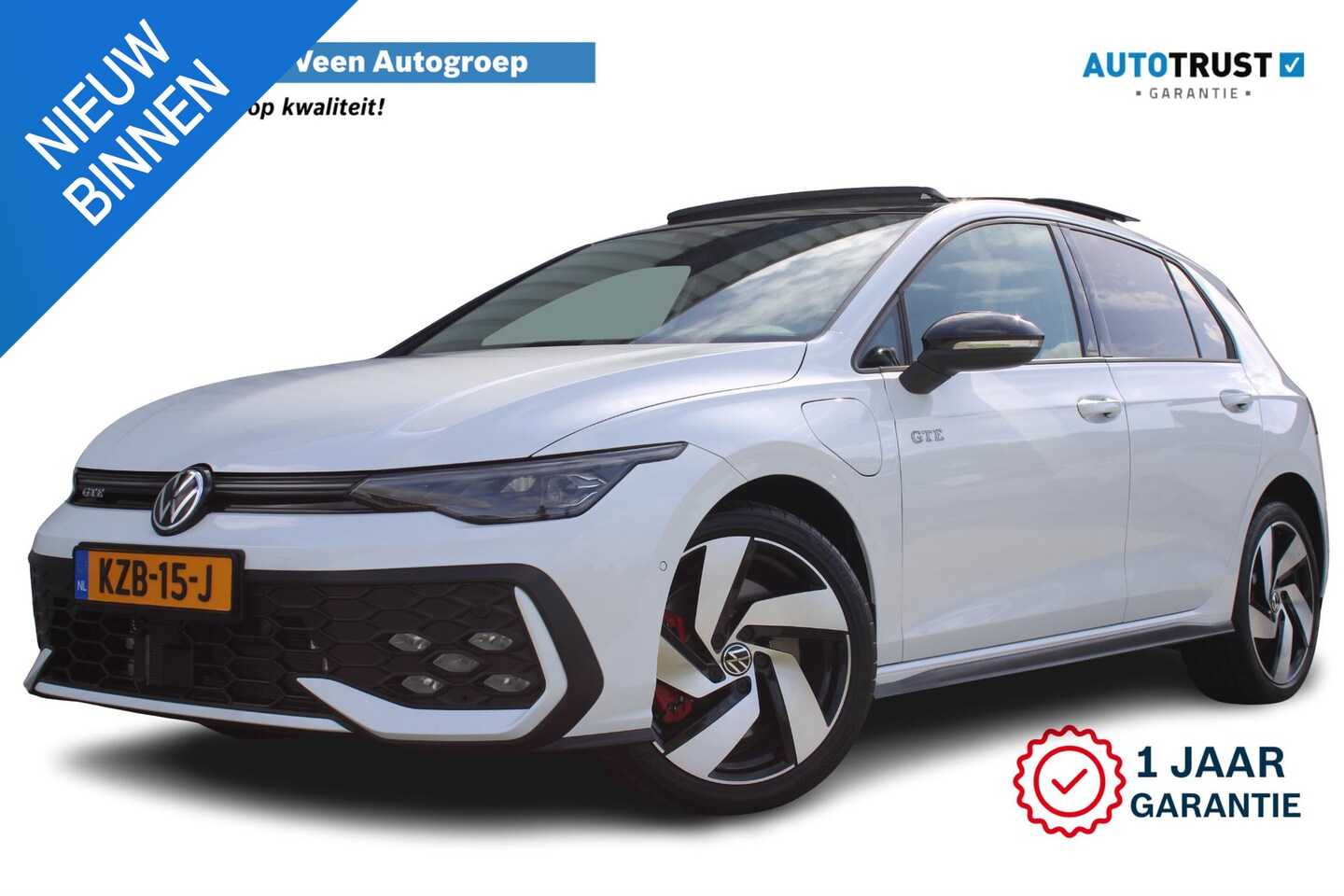 Volkswagen Golf - 1.5 eHybrid GTE | Incl. 12 maanden garantie | Schuif/kantel dak | Stoel/Stuur verwarming | - AutoWereld.nl