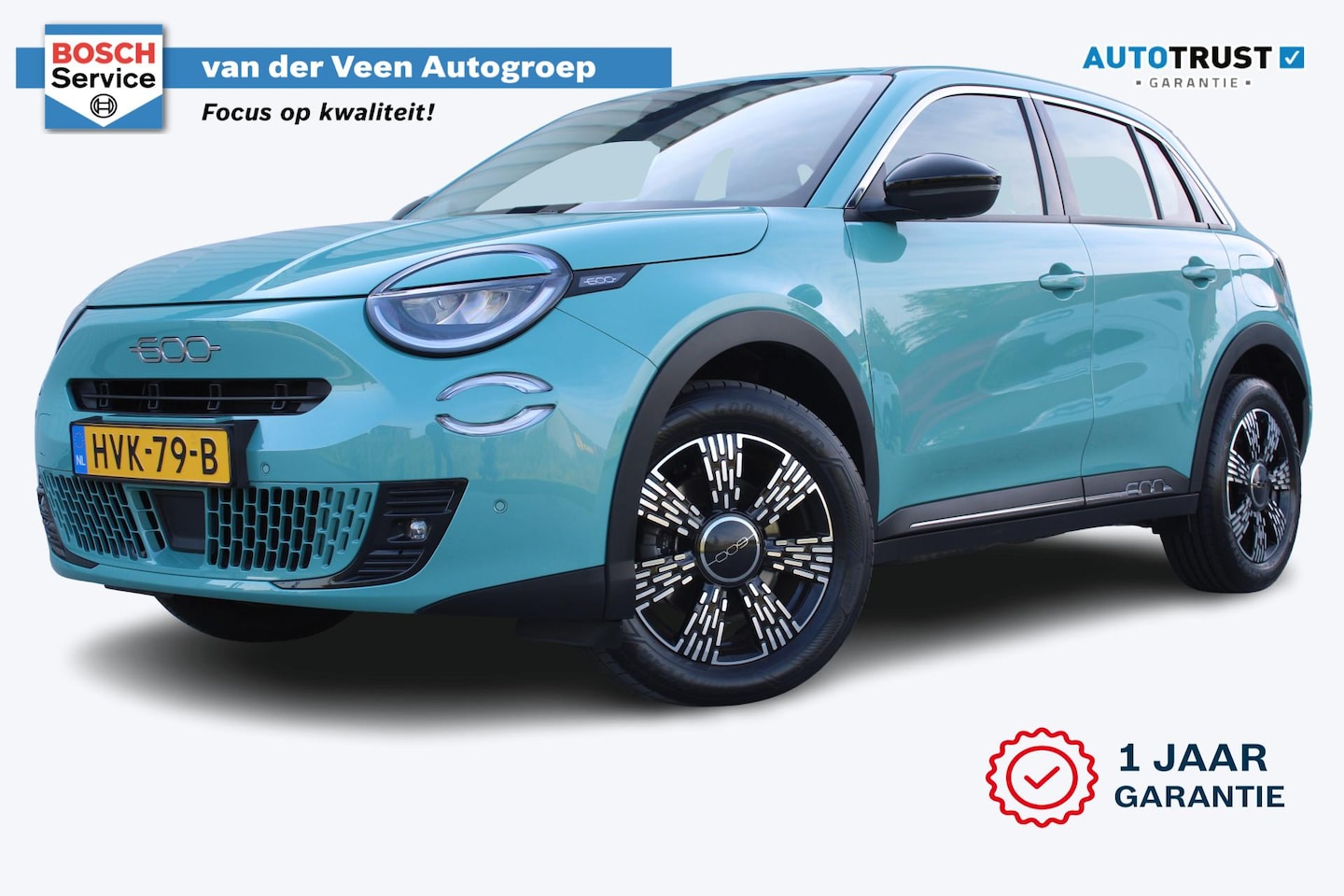 Fiat 600 - 1.2 Hybrid Urban | Incl. 12 maanden garantie | Stoelverwarming | Apple carplay/Android aut - AutoWereld.nl