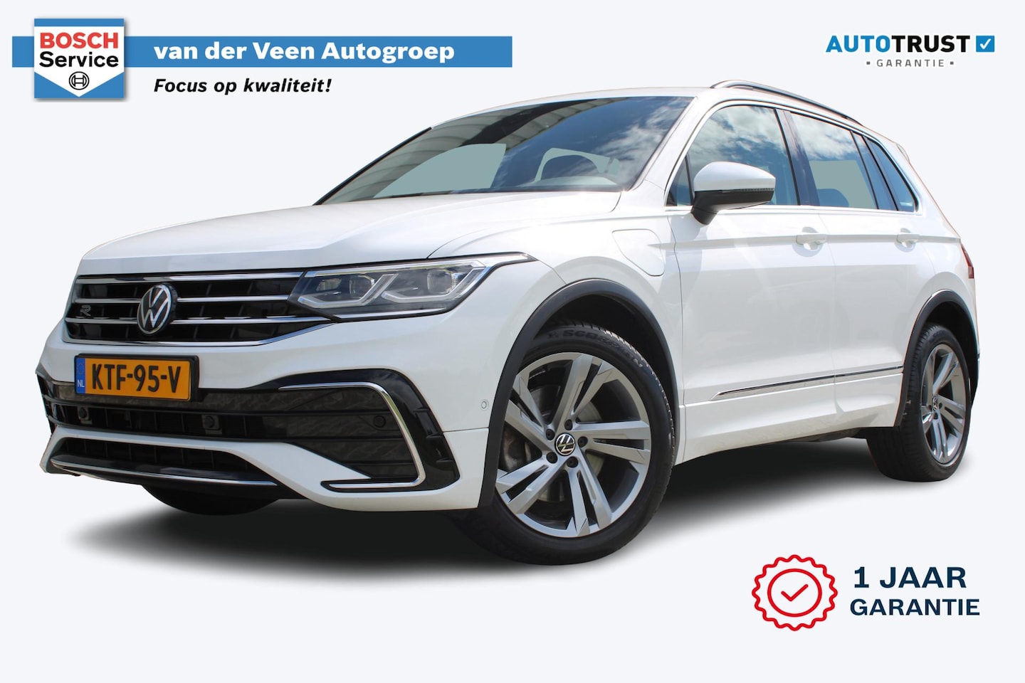Volkswagen Tiguan - 1.4 TSI eHybrid R-Line Business+ | Incl. 12 maanden garantie | SOH 92% | Stoel/stuurverwar - AutoWereld.nl