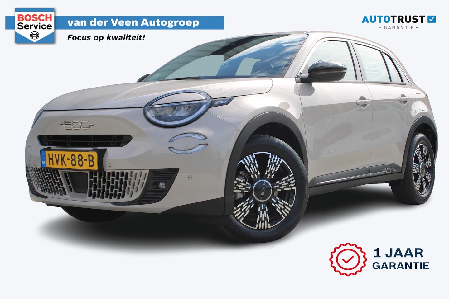 Fiat 600 - 1.2 Hybrid Urban | Incl. 12 maanden garantie | Stoelverwarming | Apple carplay/Android aut - AutoWereld.nl