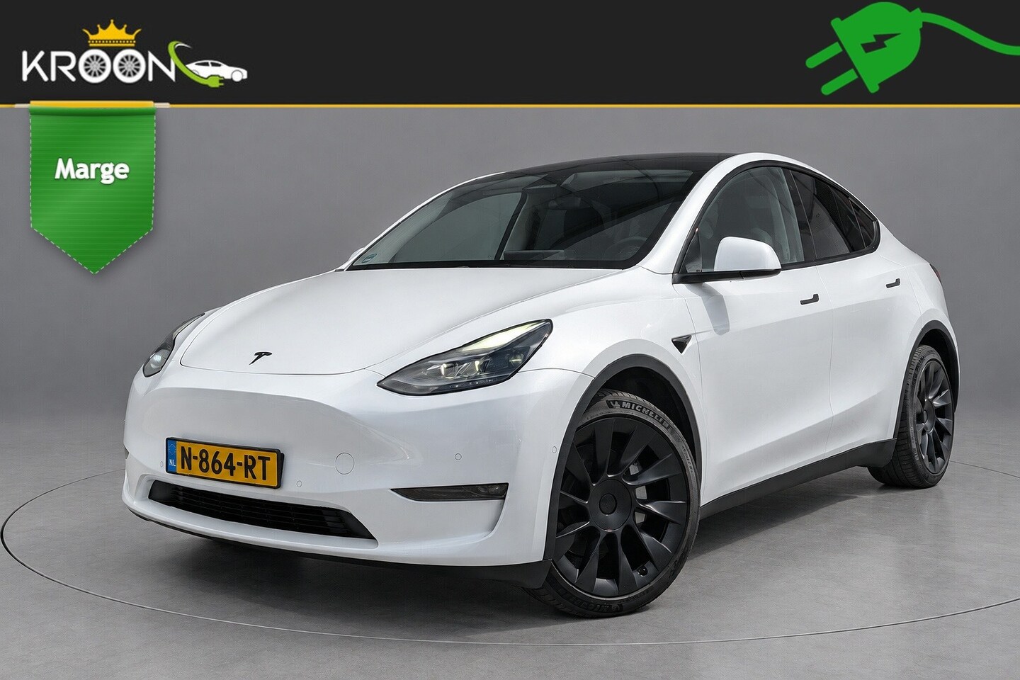 Tesla Model Y - Long Range AWD 75kWh SOH 90% 514PK - AutoWereld.nl