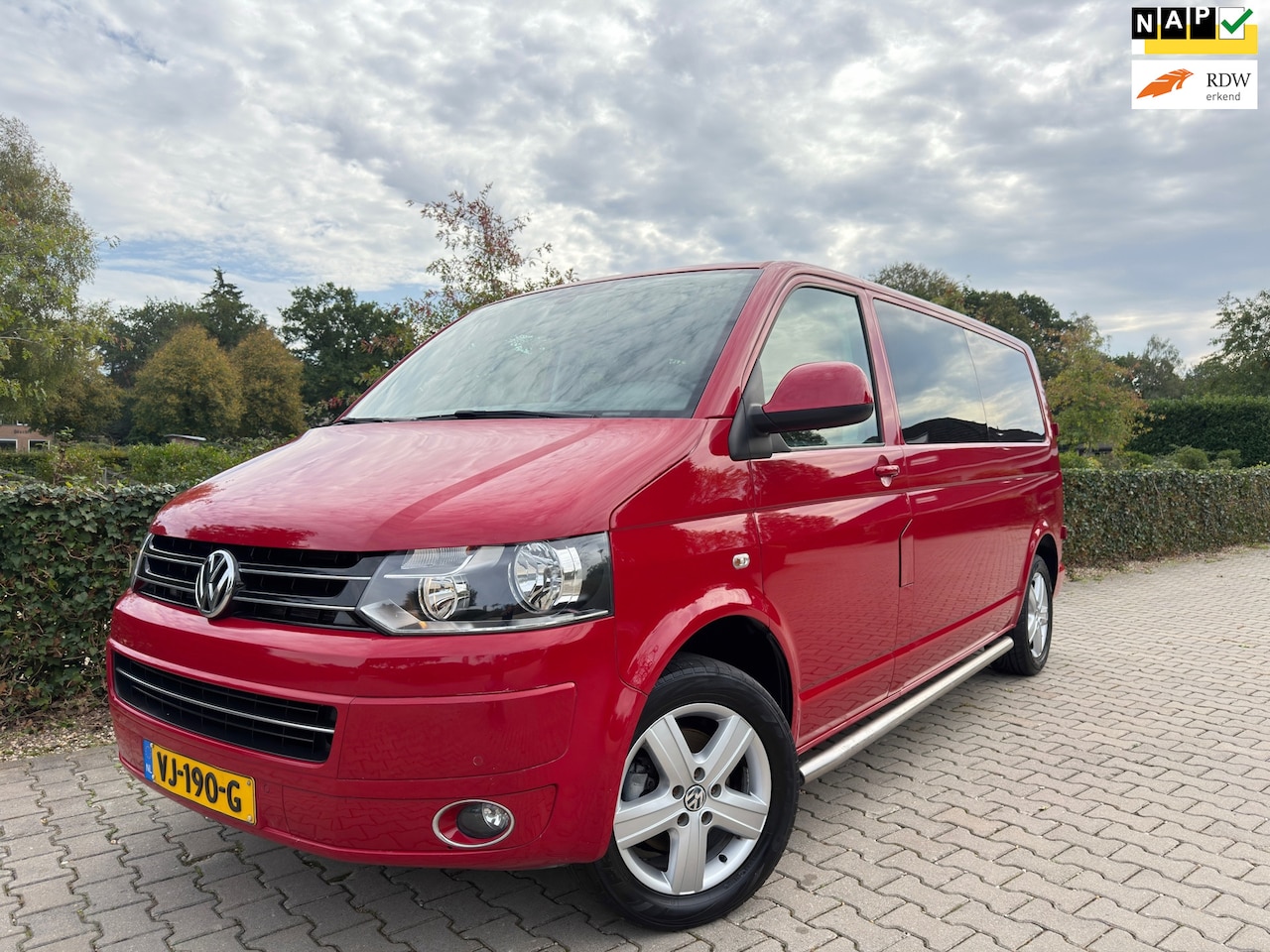 Volkswagen Transporter - 2.0 TDI L2H1 DC Comfortline Automaat , 139.920km . , 140PK , Dubbel Cabin , Airco / Cruise - AutoWereld.nl