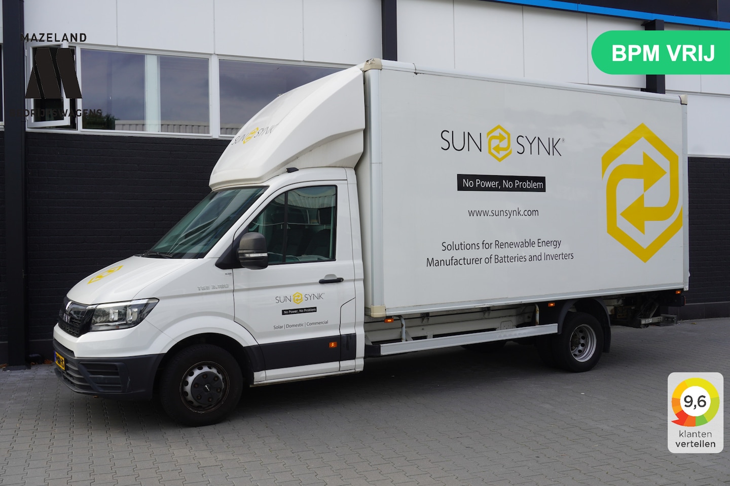 MAN TGE - 2.0 177PK Automaat Dubbellucht EURO 6 - Airco - Cruise - Laadklep - €19.950,- Excl. - AutoWereld.nl