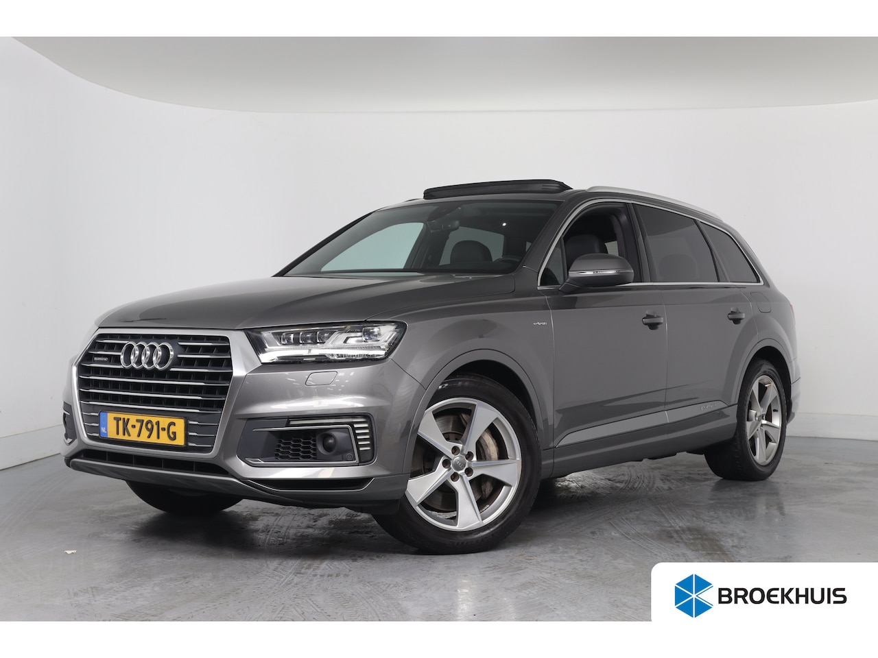 Audi Q7 - 3.0 TDI e-tron quattro Sport | Trekhaak | Elektrisch Panoramadak | Nachtzicht | Memory | L - AutoWereld.nl