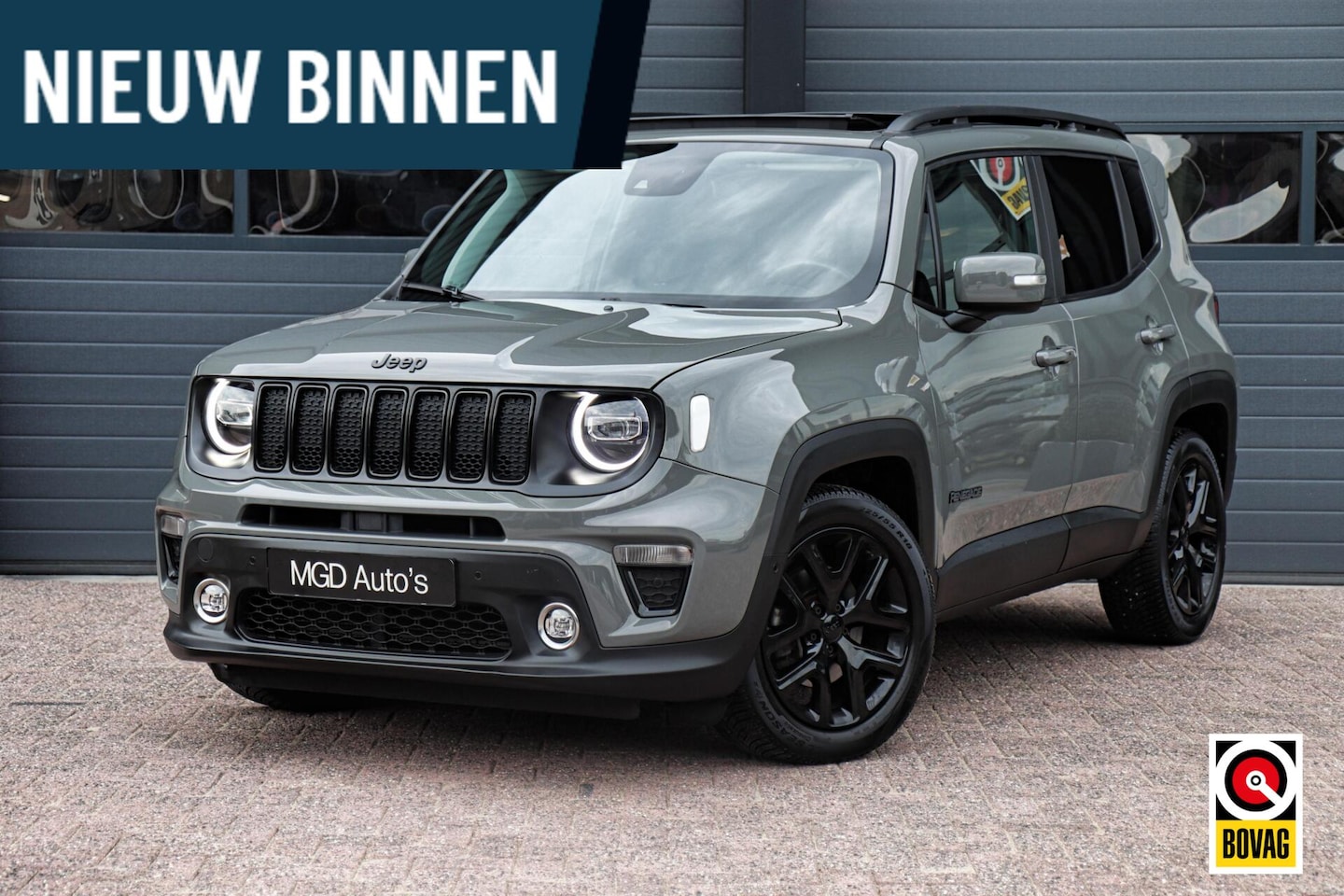 Jeep Renegade - 1.3T Limited |LED|PANO|CARPLAY|CAMERA|KEYLESS|STOEL+STUURVERW.|ACC - AutoWereld.nl