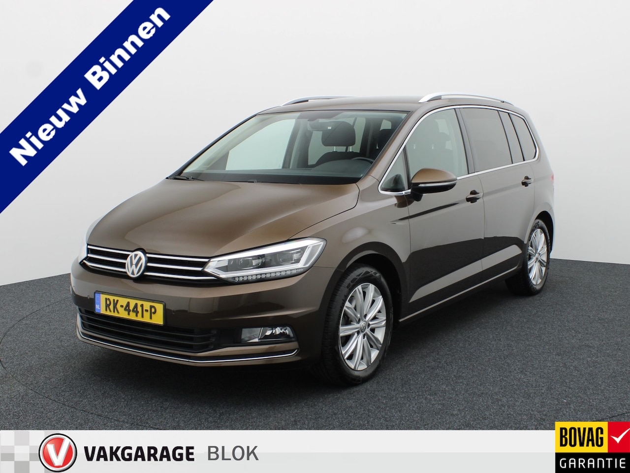 Volkswagen Touran - 1.4 TSI 150Pk DSG Highline | 3x Iso Fix | Trekhaak afnb. | Camera | Stoelverw. | Prijs Rij - AutoWereld.nl