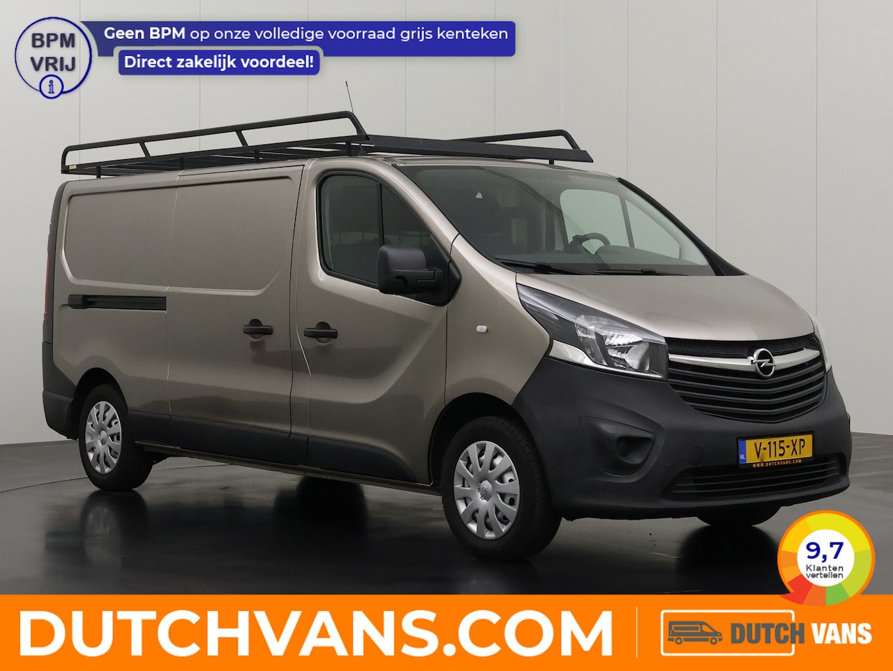 Opel Vivaro - 1.6CDTI 120PK Lang Edition | Imperiaal | Trekhaak | Navigatie | Multimedia | Airco | Cruis - AutoWereld.nl
