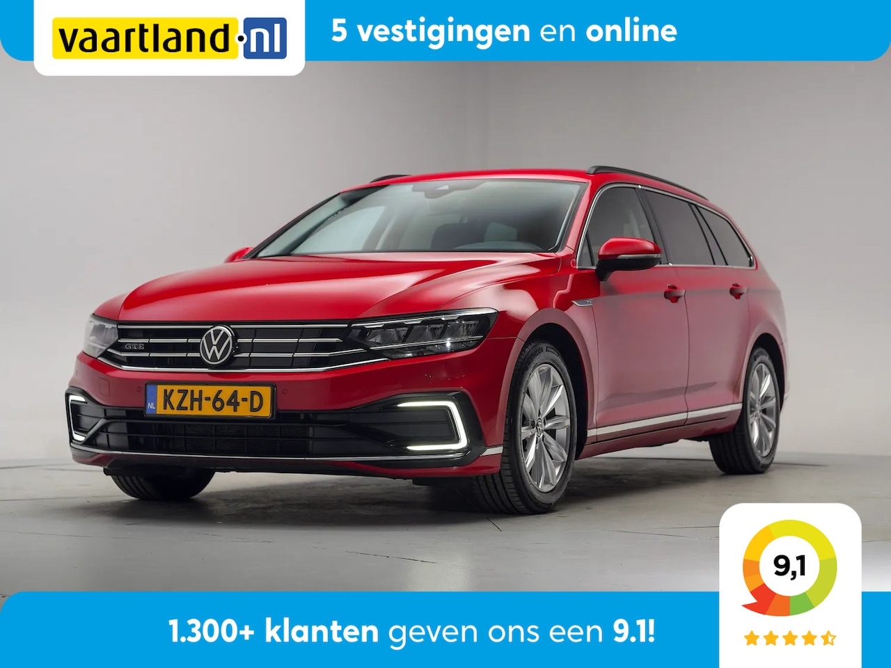 Volkswagen Passat Variant - 1.4 TSI GTE Business [ SoH 91,7% | Virtual HUD Apple/Android Camera Stoelverwarming] - AutoWereld.nl