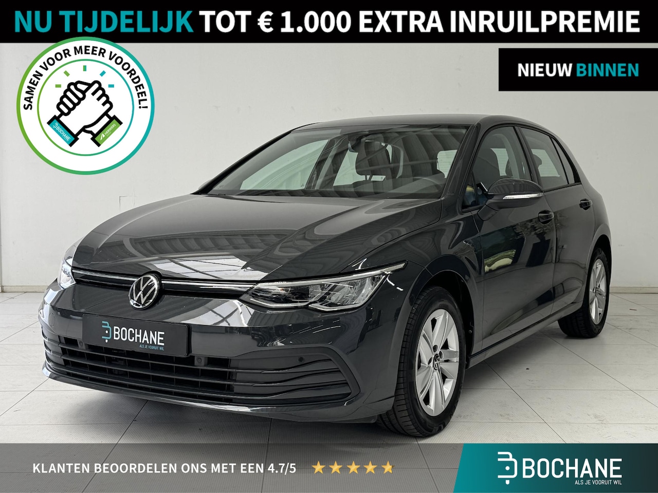 Volkswagen Golf - 1.5 eTSI Life Business | Stoelverwarming | Apple CarPlay / Android Auto | Parkeersensoren - AutoWereld.nl