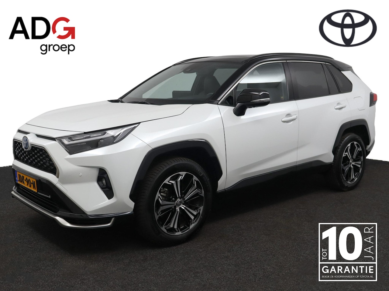 Toyota RAV4 - 2.5 Plug-in Hybrid AWD Bi-Tone Plus | Panoramisch dak | JBL | Head-up display | Apple Carp - AutoWereld.nl