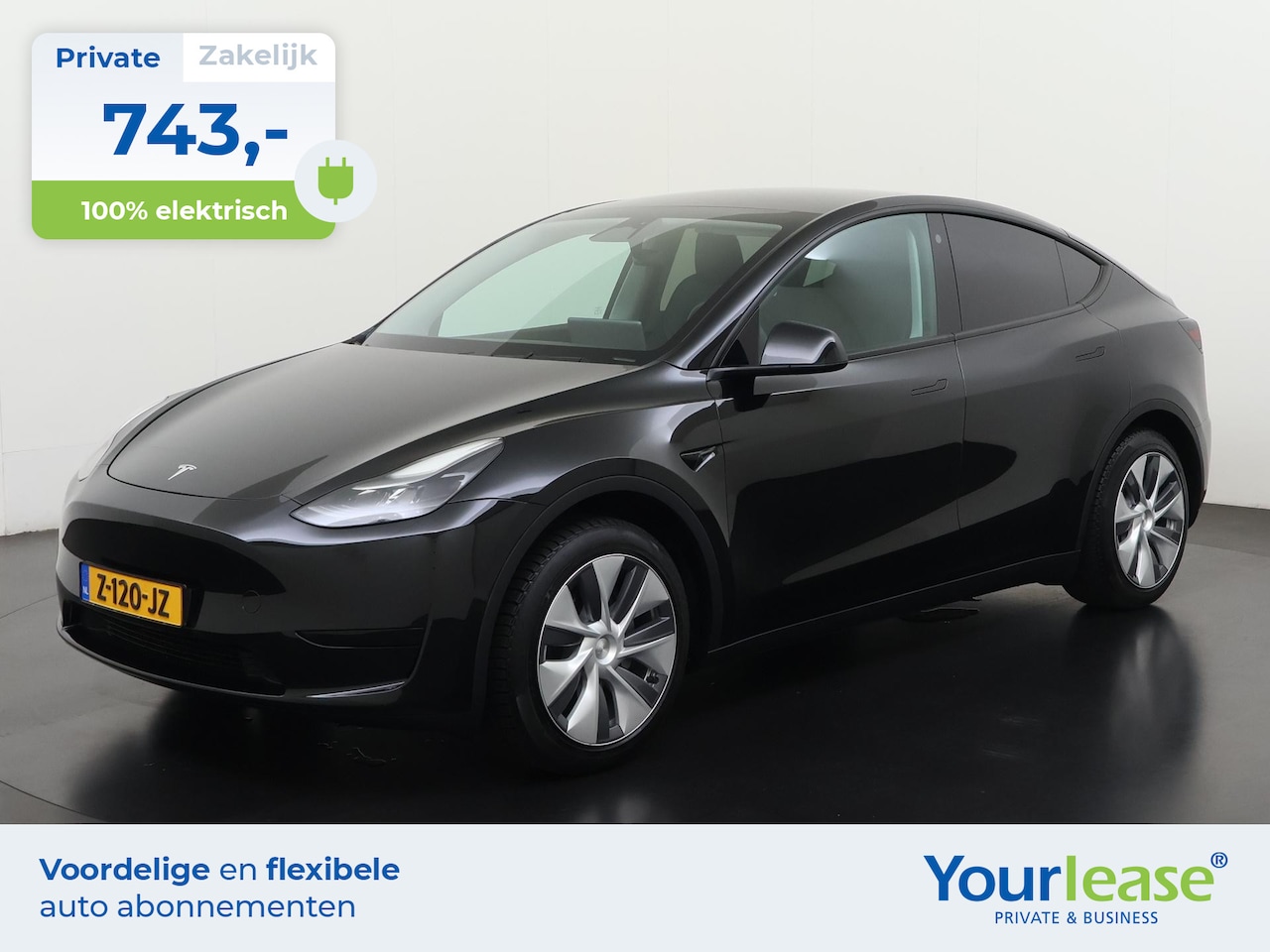Tesla Model Y - RWD 58 kWh | All-in 743,- Private Lease | Direct uit voorraad - AutoWereld.nl