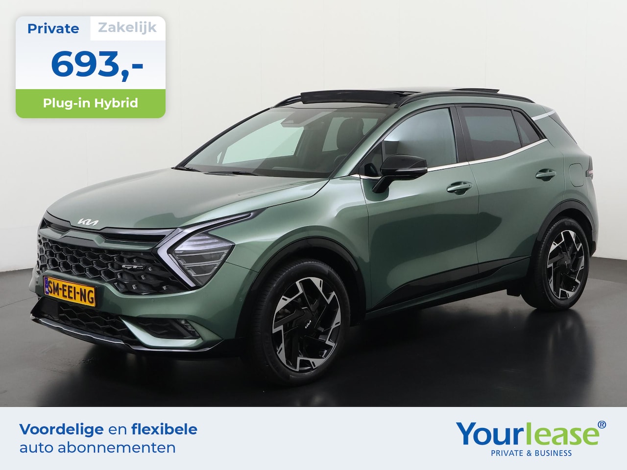 Kia Sportage - 1.6 T-GDi Plug-in Hybrid AWD GT-Line | All-in 693,- Private Lease | Direct uit voorraad - AutoWereld.nl