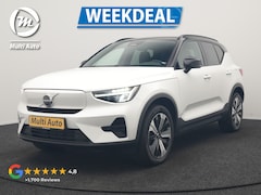 Volvo XC40 - Recharge Plus 70 kWh 231pk Dealer O.H | Trekhaak Af Fabriek | Warmtepomp | Adaptive Cruise