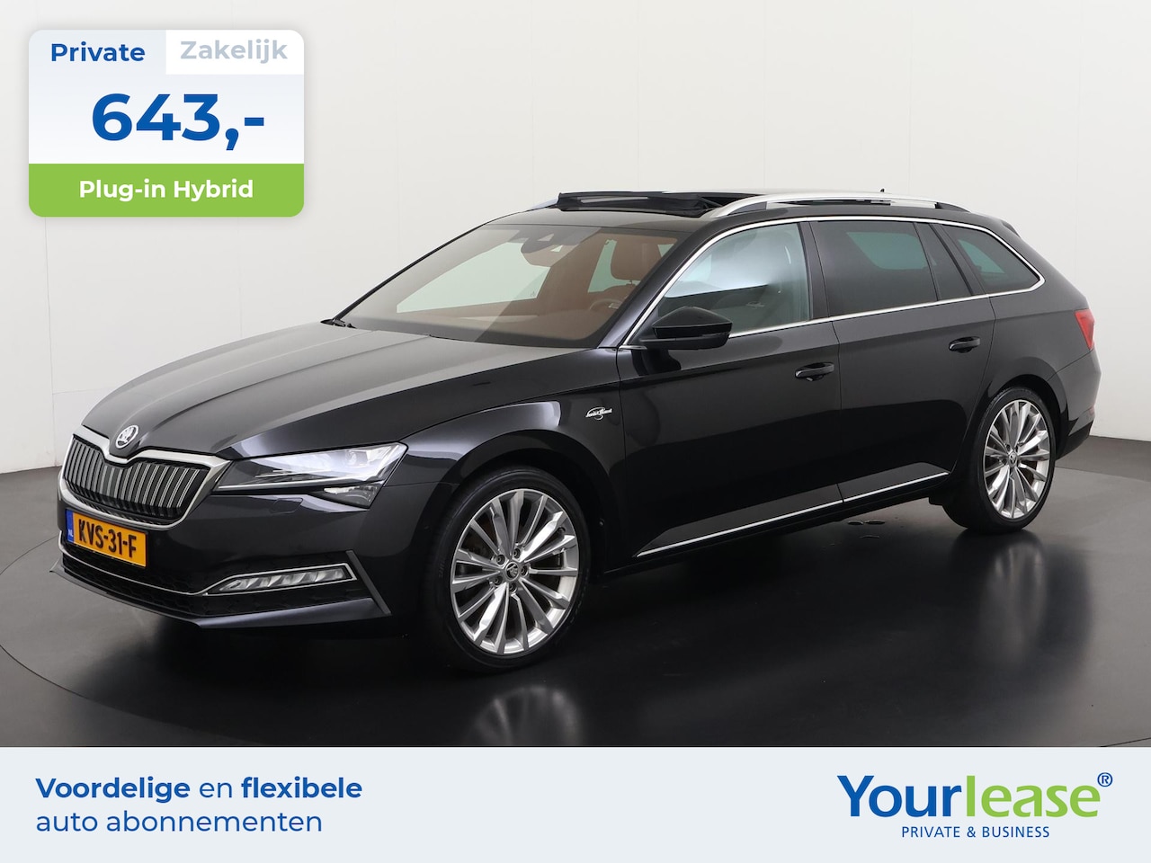 Skoda Superb Combi - 1.4 TSI iV L&K | All-in 643,- Private Lease | Direct uit voorraad - AutoWereld.nl