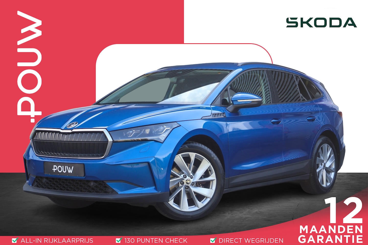 Skoda Enyaq iV - 60 180pk First Edition | SoH 93% | Stoel-/ Stuurwielverwarming | Camera | Elektrische Stoe - AutoWereld.nl