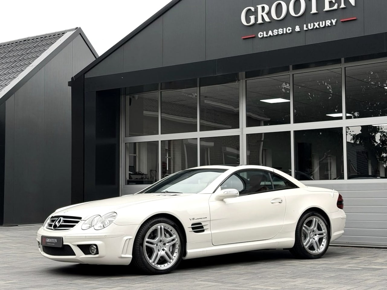 Mercedes-Benz SL-klasse Cabrio - SL 55 AMG - Performance Package - Designo - 66.000 km ! - AutoWereld.nl