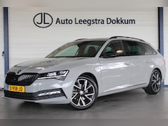 Skoda Superb Combi - 1.5 TSI ACT Sportline Business Steel Grey | Trekhaak | Camera | Keyless | Adapt. Cruise |