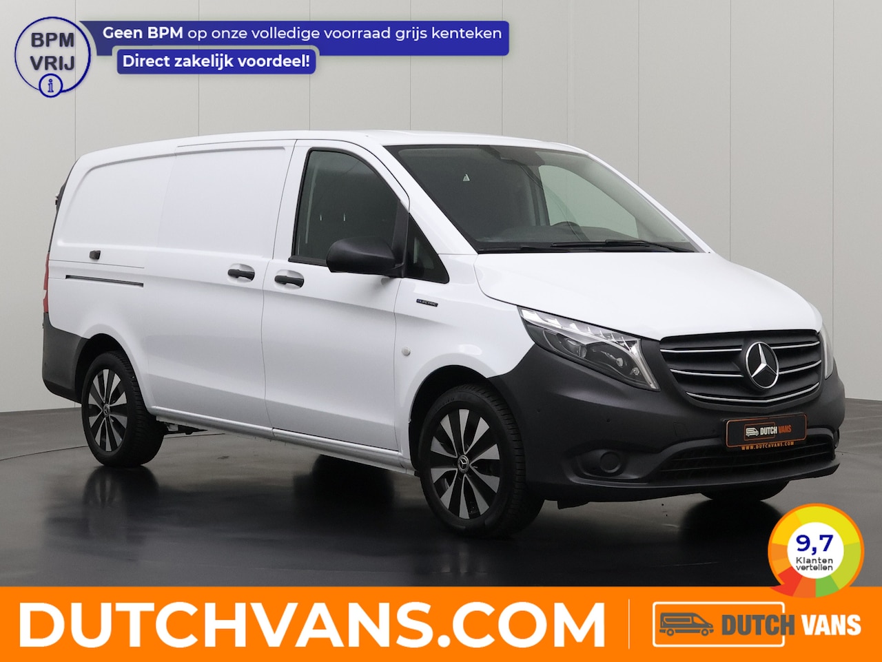 Mercedes-Benz eVito - 112 Lang | Led | Multimedia | Camera | 3-Zits | 270 Achterdeuren - AutoWereld.nl
