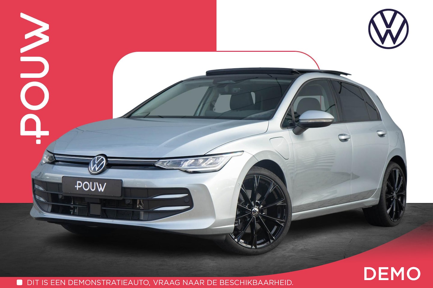 Volkswagen Golf - 1.5 eHybrid 204pk Life Edition | Panoramadak | Trekhaak Wegklapbaar | Elektrische Stoelen - AutoWereld.nl